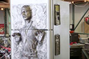 DIY: Han Solo Carbonite Refrigerator
