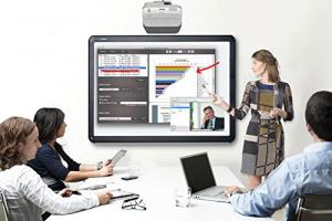 MasterVision Interactive Magnetic Whiteboard