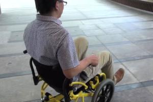 Cogy Wheelchair with Pedals for Rehab
