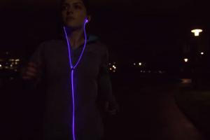 Glow Smart Headphones with Laser Light