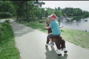 Ponycycle Ride-on Horse for Kids