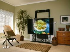 ComfortVu Above the Fireplace Motorized TV Mount