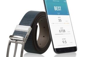 WELT Smart Belt Tracks Your Steps, Monitors Your Health