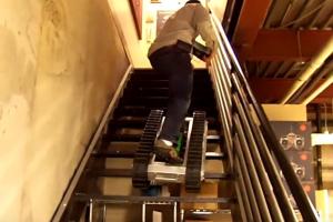 HD2 All Terrain Tank Robot Can Take You Up the Stairs