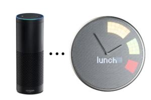 Glance Clock: Smart Clock with Notifications & Amazon Alexa Support