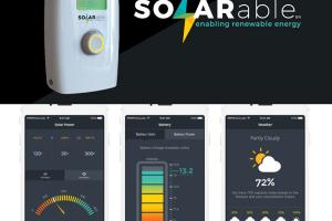 Solarable Connected Monitor for Solar & Wind Generators
