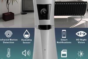 SENS8 Smart Home Security Camera with Sensors & Free Cloud Storage