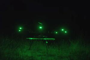 Attaching a 1000W LED Light Bar to a Drone