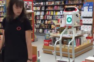 wiiGO Autonomous Robot Shopping Cart