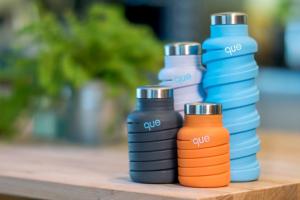 que Bottle Collapsible Travel Bottle
