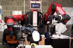 Baxter Robot Making a Cup of Coffee [Video]