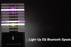 Light-Up EQ Bluetooth Speaker Visualizes Your Music