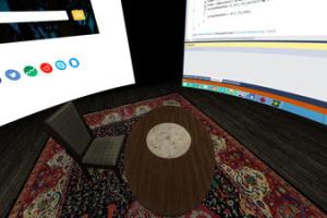 LightVR Room Simulator: Work In Your Own Virtual Office