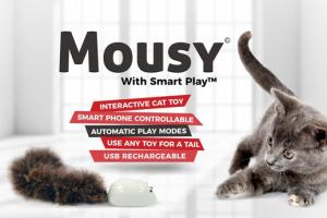 Mousy: Bluetooth Mouse for your Cat