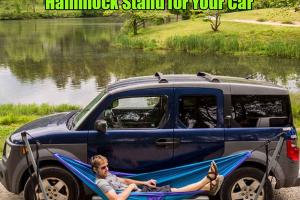 Roadie Hammock Stand for Your Car