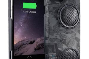 PERI Duo for iPhone Has Speakers & Charger