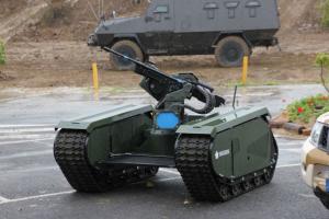 THeMIS ADDER Unmanned Combat Vehicle