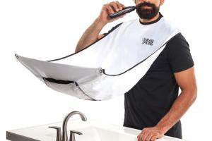 Beard Bib Catches Beard & Hair Trimmings