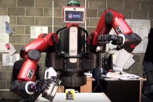 Baxter Robot with AR10 Hand Making Coffee