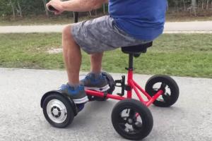 HoverBike: Turn Your Hoverboard Into an Electric Vehicle