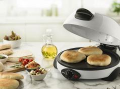 Gourmia Electric Flatbread, Pita and Tortilla Maker