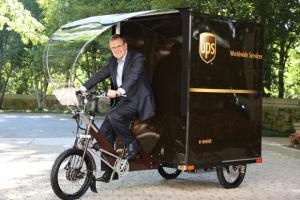 UPS eBike: Delivery Electrically-assisted Tricycle