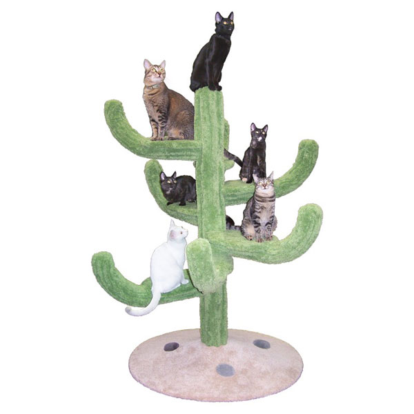 diy cactus cat tree