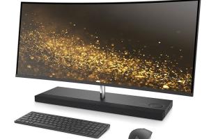 HP ENVY 34-inch Curved All-in-One with i7-7700T Processor