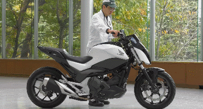 Honda Developing a Self Balancing Motorcycle Robotic Gizmos