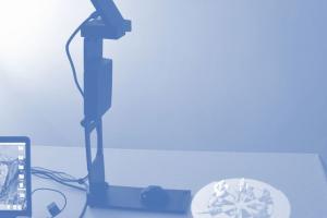 HoloLamp Portable, Glasses-free Augmented Reality Projector