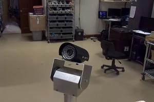 Robotic 360 Pan and 180 Tilt System for Cameras