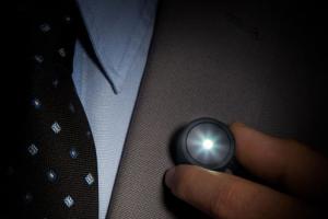 Wearable Magnetic Lamp for Your Jacket