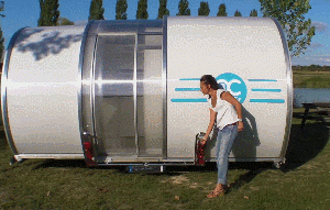 BeauEr 3X Expandable Caravan Unfolds To Triple Living Area