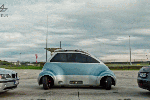 ROboMObil: Robotic Electric Car That Moves Sideways