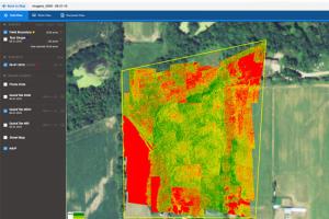 DJI Phantom 4 Drone with Sentera NDVI to Monitor Crop Health
