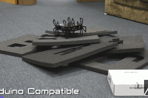 RobotGeek Whegly:  Arduino Compatible Wheg Robot