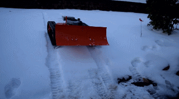 smart snow blower robot