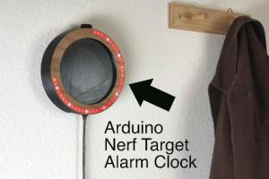 Arduino Nerf Target Alarm Clock