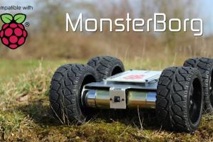 MonsterBorg Raspberry Pi Monster Robot