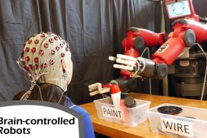Brain Controlled Robots with Error Correction Using an EEG Cap