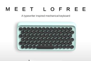Lofree Typewriter Inspired Mechanical Keyboard