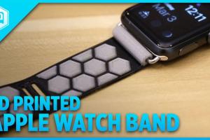 DIY: 3D Printed Band for Apple Watch