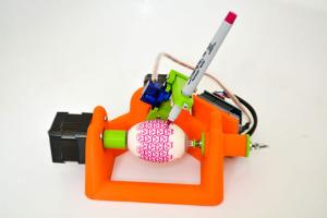 DIY: Sphere-o-bot Art Robot for Egg Decoration