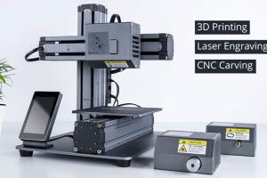 Snapmaker: All Metal 3D Printer, CNC Carving & Engraving Machine