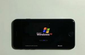 Running Windows XP on an iPhone 7