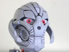 Avengers Ultron 3D Printed Head