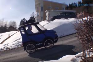 PodRide: All-Weather E-Bike That Rides Like a Mini Car