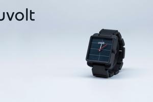 Uvolt Solar Watch Charges Your Phone