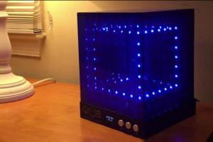 Avinto QUB WiFi Enabled 3D LED Cube with Alexa Support