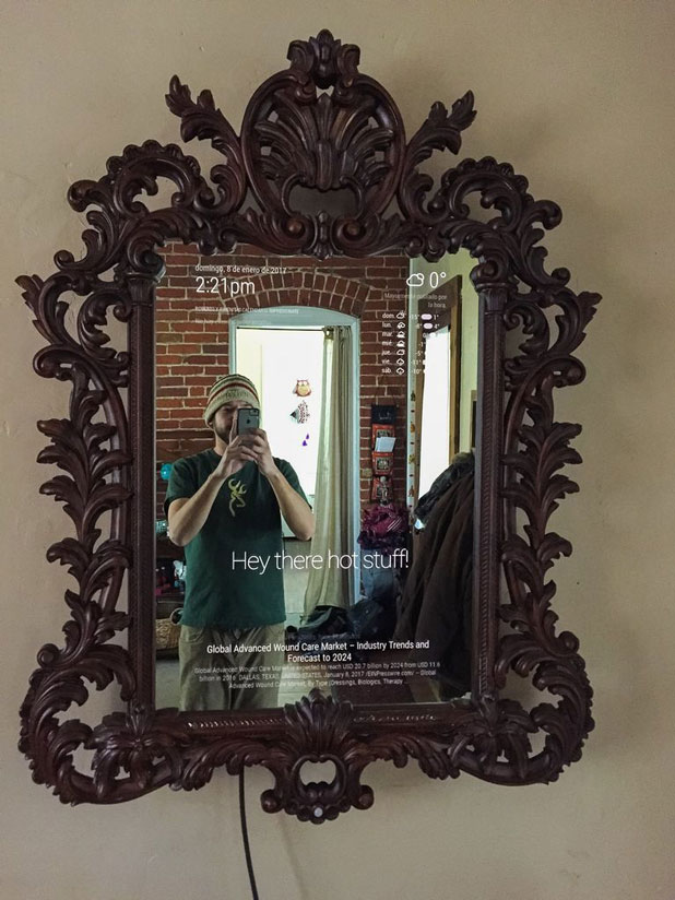 Diy Ornate Magic Mirror
